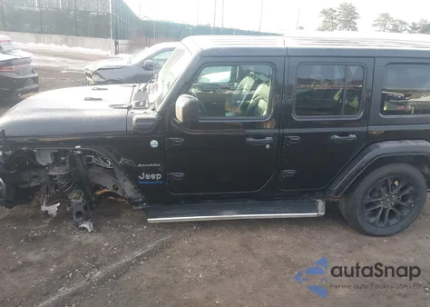 2023 Jeep Wrangler 4Xe Sahara 4X4 from USA, damaged, VIN 1C4JJXP66PW696147